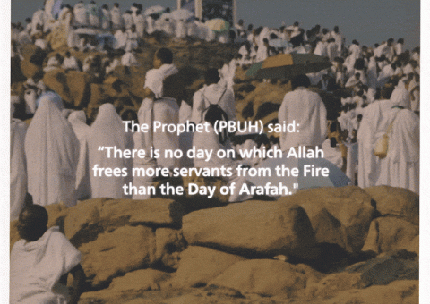 The Day of Arafah — a day on which Allah boasts of His servants before the inhabitants of the heavens.