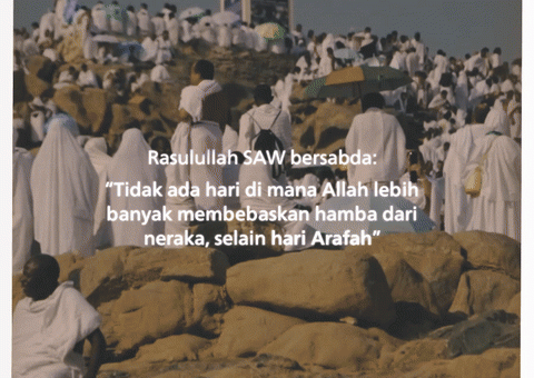 “Hari Arafah”… Hari di mana Allah membanggakan para hamba-Nya kepada penduduk langit.