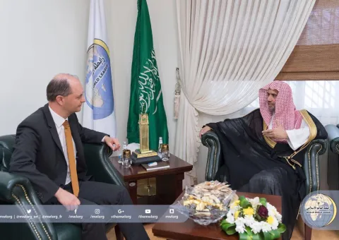 Le SG rencontrant l'Ambassadeur d'Autriche au Royaume, Mr. W Gregor Kessler. La rencontre porta sur des sujets d’intérêts communs