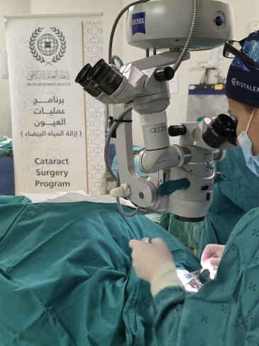 The Muslim World League’s programs to combat blindness continue to operate across the African continent