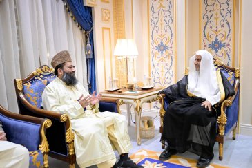 سیکرٹری جنرل رابطہ، زت مآب شیخ  ڈاکٹر محمد العیسی نے آج شام مکہ مکرمہ میں صدر تنظیمِ ائمہ ومجلسِ علمائے پاکستان، شیخ عبدالخبیر آزاد سے ملاقات کی