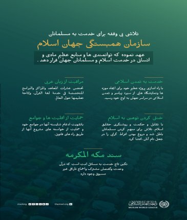 سازمان همبستگی جهان اسلام تمام توان خود را برای خدمت به اسلام و مسلمین به کار گرفت. همه اینها با اعلام #سند_مكه_مكرمه که اجماع بی‌سابقه‌ای در تاریخ اسلامی بدست آورده ، ختم شد.