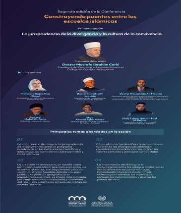 Descubra los puntos clave abordados en la primera sesión titulada «La jurisprudencia de la divergencia y la cultura de la convivencia» durante la segunda edición de la conferencia 