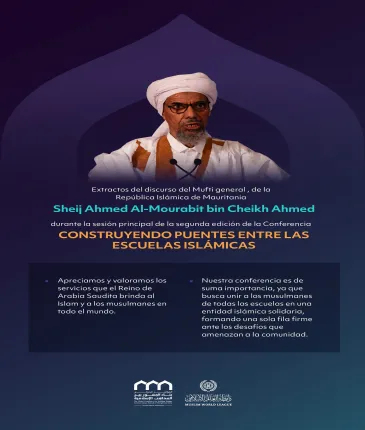 Extractos del discurso del Mufti general de la República Islámica de Mauritania, Sheij Ahmed Al-Mourabit bin Sheij Ahmed
