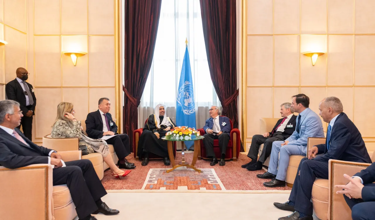 Mohammad Alissa receives award from UN body for his “outstanding efforts” in international diplomacy & combating hate