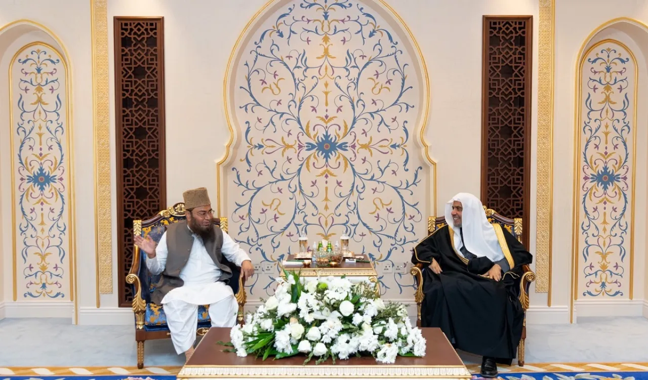 ڈاکٹر محمد العیسی نے مکہ مکرمہ دفتر میں سینیٹر اورناظم اعلی مرکزی جمعیت اہل حدیث پاکستان ڈاکٹر حافظ عبد الکریم بخش کا استقبال کیا۔