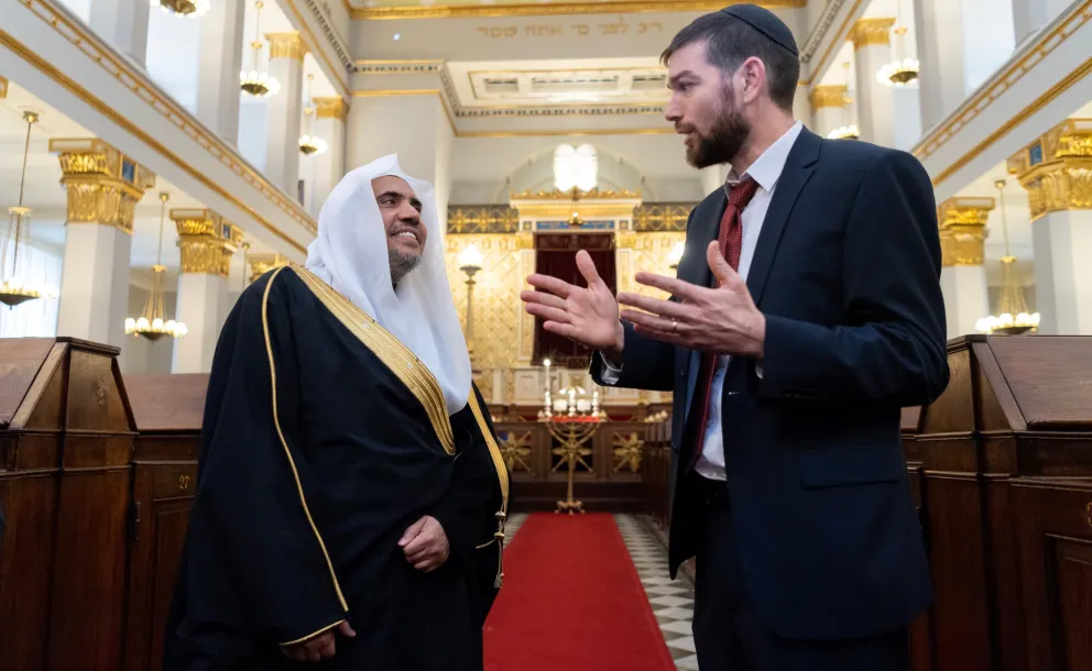 Au Danemark, le D. Mohammad Alissa a rencontré des dirigeants de la communauté juive, en vue de souligner l'engagement de la LIM à établir des relations interconfessionnelles à travers le monde. La collaboration est essentielle pour construire un avenir plus pacifique.