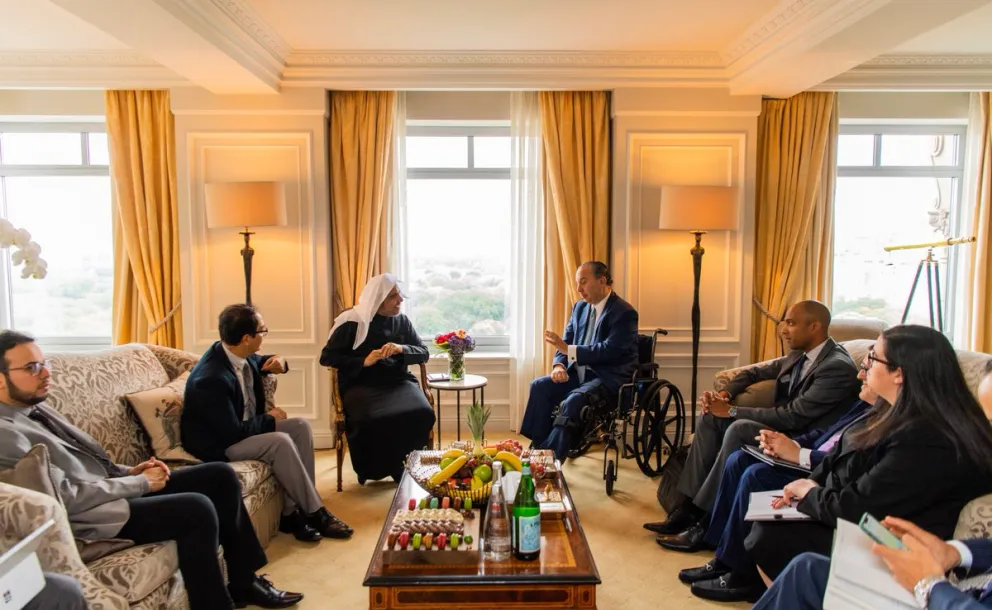 HE Dr. Mohammad Alissa engaged with leaders committed to collaborating on the most challenging problems facing society today to build a better future for all