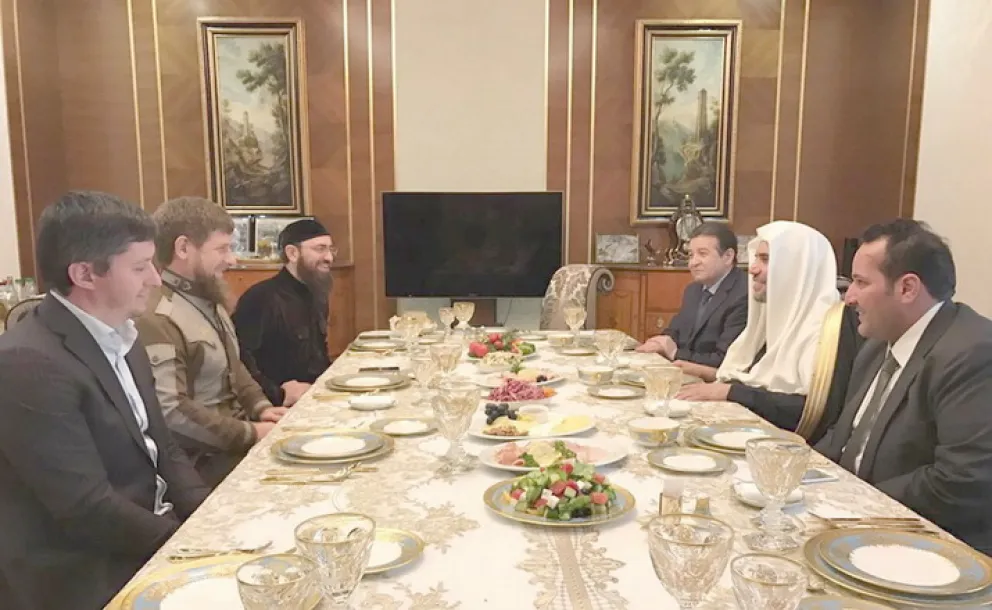 The MWLs Secretary General meets the President of Chechnya and the Grand Mufti of Grozny