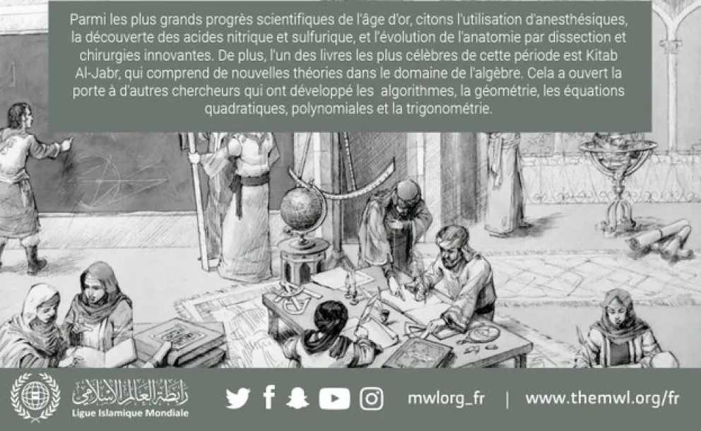 Les musulmans ont contribué à construire notre monde d’aujourd’hui en faisant progresser la science par les découvertes et les innovations issues de l’âge d’or de la science islamique