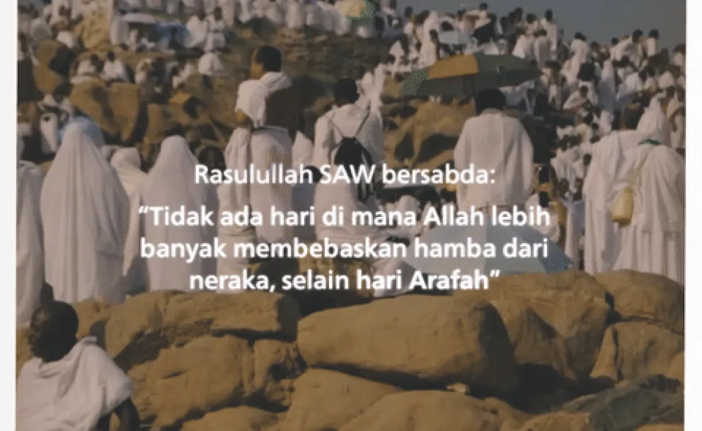 “Hari Arafah”… Hari di mana Allah membanggakan para hamba-Nya kepada penduduk langit.