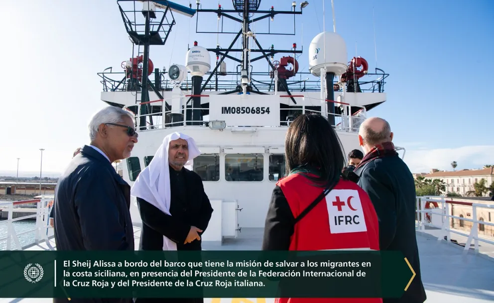 El primer evento de su tipo: Confirmación del acuerdo de asociación estratégica a bordo del Ocean Viking, el barco humanitario más famoso del mundo: