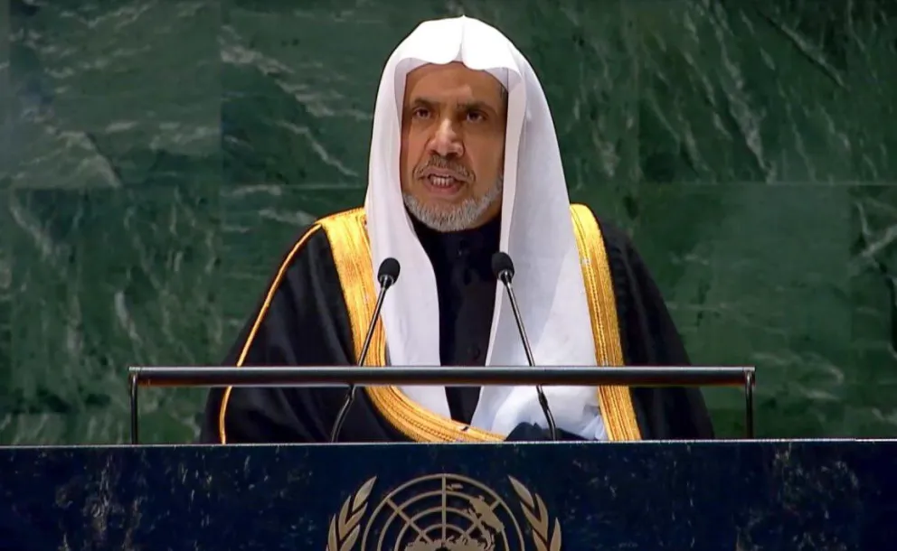 ‏تنتشرُ جهودُ ⁧‫رابطة العالم الإسلامي‬⁩ حولَ العالم؛ لإيضاح حقيقة الإسلام وترسيخ قِيَمه، التي جاءت بمكارم الأخلاق، وبالرحمة، والسّلام للعالَمين