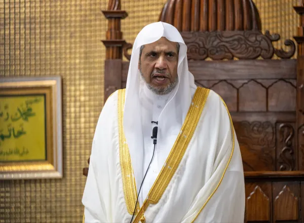 ڈاکٹر العیسی کا پارلیمنٹ و سینیٹ کی جامع مسجد میں خطبۂ جمعہ