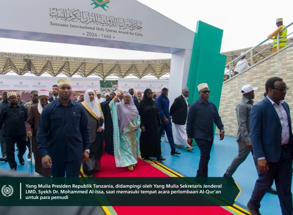 Acara pertemuan Al-Qur'an terbesar di benua Afrika untuk menghormati "para hafizah Al-Qur'an"