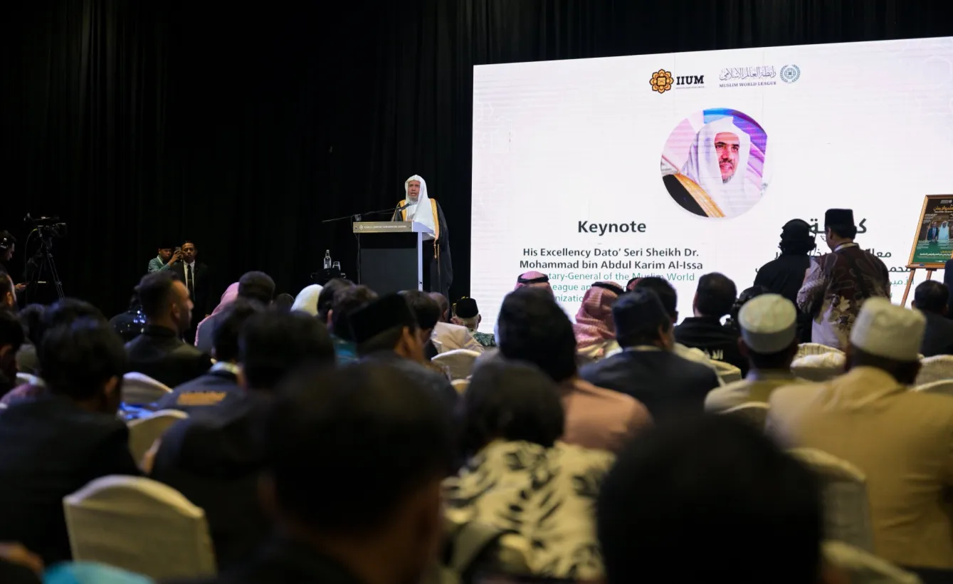 His Excellency Sheikh Dr. Mohammed Al-Issa,  inaugurated the International Conference, “Faith in Light of Science and Contemporary Evidence,” attended by a number of prominent scholars, researchers, and intellectuals