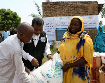 The Muslim World League provides critical support &amp; services to refugees in camps and communities around the world